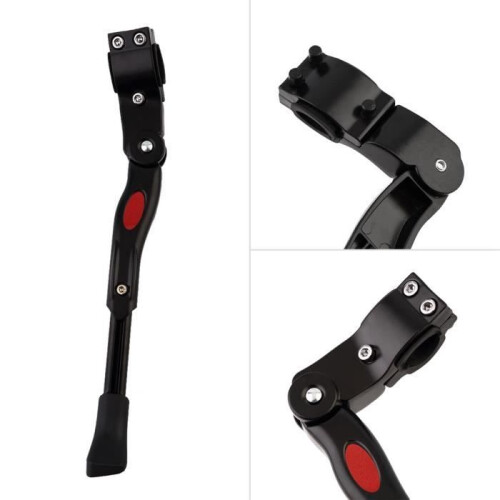 Zwarte mountainbike achterstandaard 2
