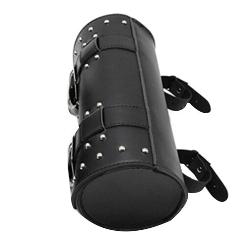 Universal Motorcycle PU Leather Tool Bag Front Fork Handlebar Saddlebag Roll  Racing Tail  Storage 2