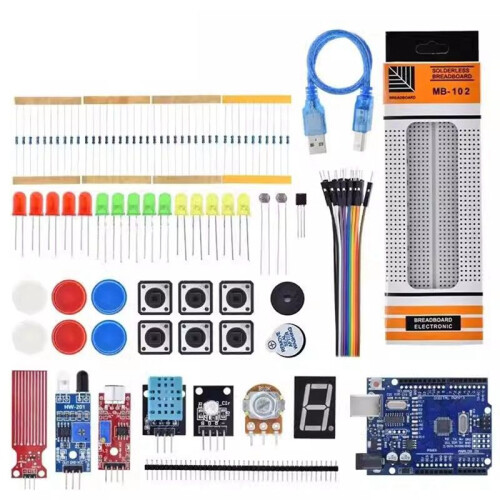 For  R3 Development Board Getting Started Easy Learning Kit 830 Hole Breadboard Parts Kit  Kit,A 2