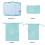 Organizer per bagagli - Noname - 8 pezzi - Impermeabile - Resistente all'acqua - Unisex 3