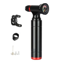 Bicycle Air Pump 130PSI MTB Road Bike CO2Pump Aluminum Alloy Portable Cycling Tire Inflator Bicycle Accessories