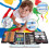 Set di strumenti professionali per pittura da 145 pezzi con organizer portatile 3