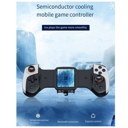 Telescopische Gamepad Controller Halfgeleider Radiator Game Cooler Handvat voor IOS//Android Game Console Joystick 2
