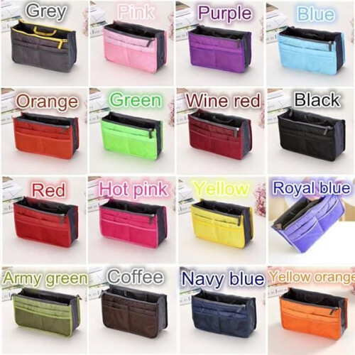 Make-uptasje - Dames - Rood - Nylon - Reistasje - Compacte organizer 1