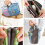 Make-uptasje - Dames - Rood - Nylon - Reistasje - Compacte organizer 3