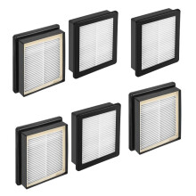 6 Pcs 107315 Filter for Proteam Super Pro 6/Super Pro 10/GoFree Flex Pro/ProVac FS 6 Vacuum Accessories