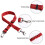 Pet Seat Belt - Unspecified - Adjustable - Red - Nylon - 72 cm 2