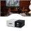 Mini-projector 1080p, draagbare thuisbioscoopprojector, compatibel met HDMI/USB/AV/computer, zwart 3