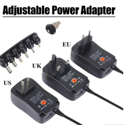 Τροφοδοτικό γενικής χρήσης 30W AC - DC 3V - 4.5V - 6V - 7.5V - 9V - 12V Ρυθμιζόμενο 2