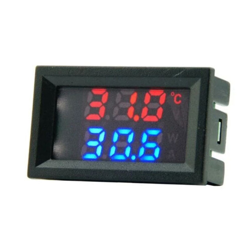 Direct Current 4-28V Digital Thermometer Double Display Detectors Snowmobile Candle Temperature Car Thermometer A 2