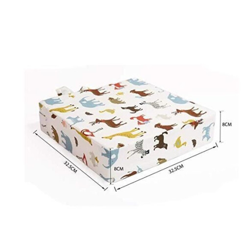 Cuscino rialzato regolabile per sedia da pranzo per bambini (beige) 1