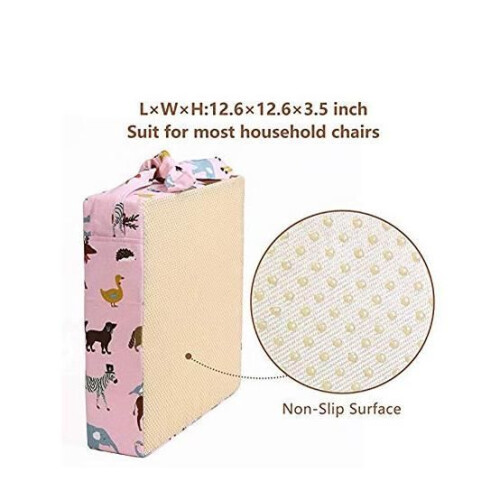 Cuscino rialzato regolabile per sedia da pranzo per bambini (beige) 2