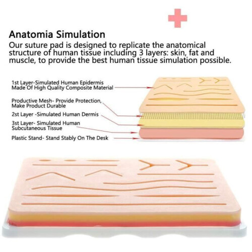 Suture Suture Practice Surgical Training Tool Complete Suture Kit 2