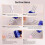 Portable Cord Knitting Hook Needle Crocheting Tool for Binding-Off or Edging Knitting LatchHook Tool Four- 4
