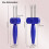 Portable Cord Knitting Hook Needle Crocheting Tool for Binding-Off or Edging Knitting LatchHook Tool Four- 6