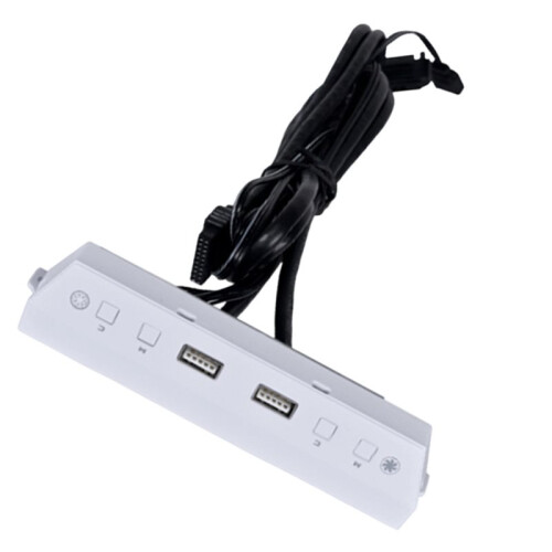 LANCOOL 216 Chassis Accessory ,ARGB Control & USB Module,Used for Front Fan Lighting,Dditional 2 USB 3.0 . 1