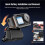 Camera Cage for  Action 5 Pro 4 3, Aluminum Protective Cage with Cold Shoe, 1/4" Thread and Screen Covers 6