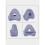 Cuscino ortopedico per gambe - MTEVOTX - Ginocchio - Memory Foam - Fodera sfoderabile - Ergonomico 3