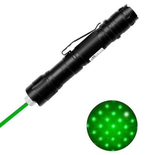 Groene laserpointer met een bereik van 2000 meter, zichtbare lichtpen, bureaulaserstraal 1