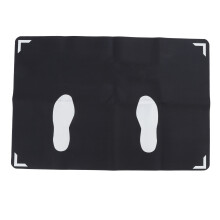 Tapis de frappe de baseball avec orteils face au caoutchouc pour la pratique du swing
