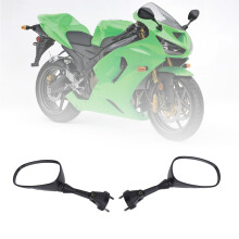 360 Adjustable Motorcycle Rearview Mirror for ZX-6R 2005-2008 & ZX-10R 2004-2010