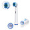 4 testine per spazzolino Oral-B Generic White Precision Clean 3