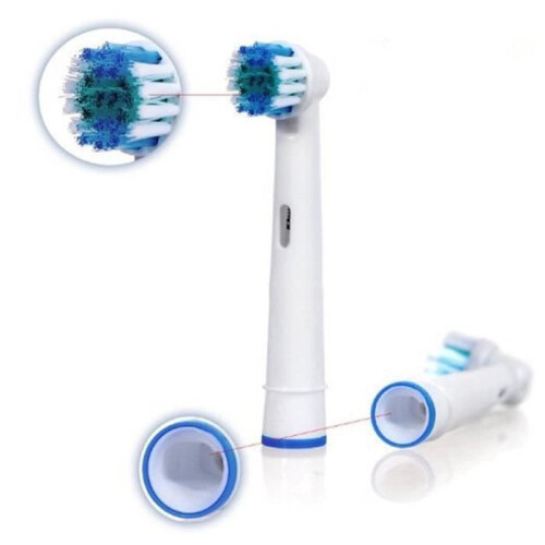 4 testine per spazzolino Oral-B Generic White Precision Clean 2