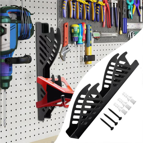 Heavy Duty Jack Stand Rack Steel Holder Hook Vertical Storage Rack High Load Capacity 2