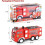 Camion dei pompieri elettrico con luci e suoni, per bambini di 3, 4, 5 e 6 anni. 4