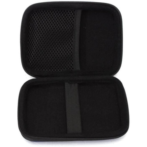 Shockproof Zippered Protective Case for External Hard Drive - Blue 1