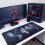 Ποντίκι Gaming - Απροσδιόριστο - XL - 800 x 300 mm - Ανθεκτικό - Αντιολισθητικό - Μαύρο 2