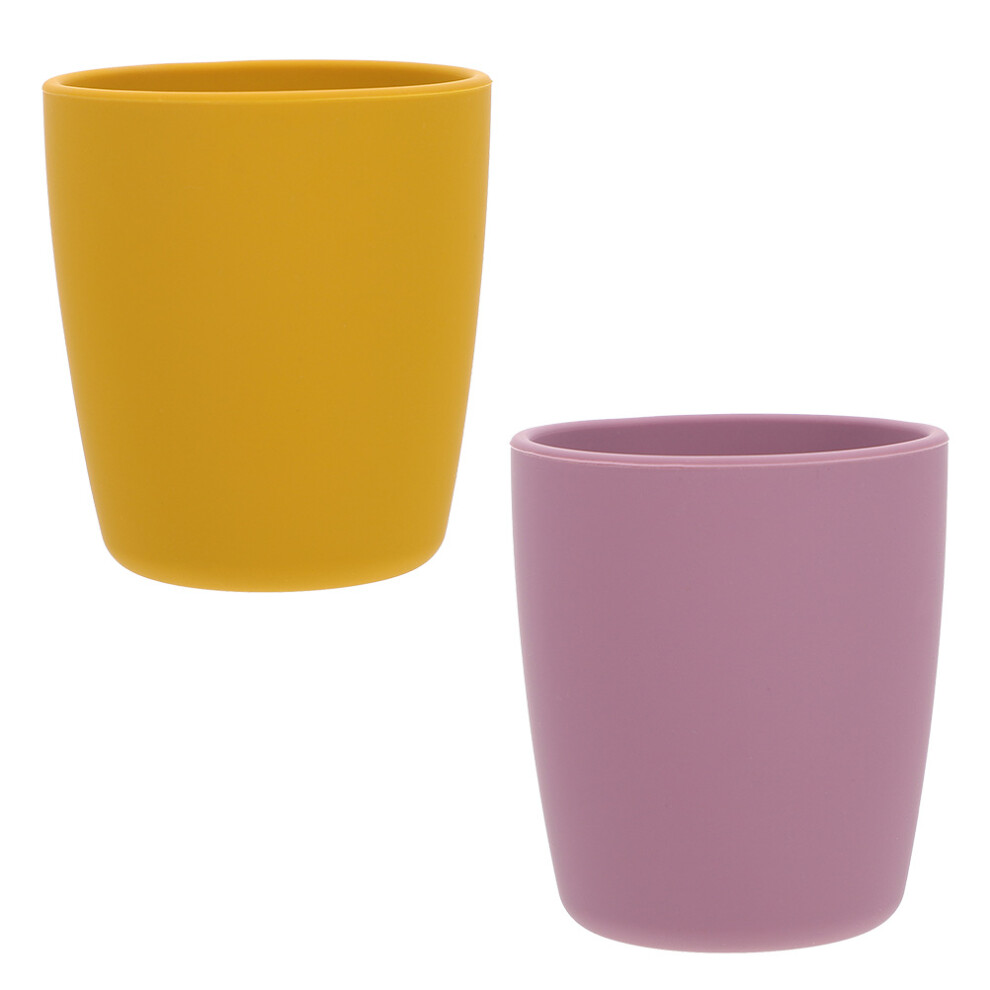 Happyyami 4Pcs Baby Silicone Training Cups Durable Toddler Cups For Home Use