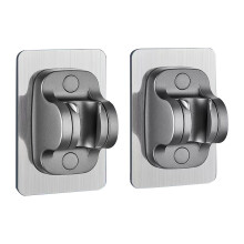 Adjustable Shower Bracket Rustproof Wall Mount with Height & Angle Control for Bathroom