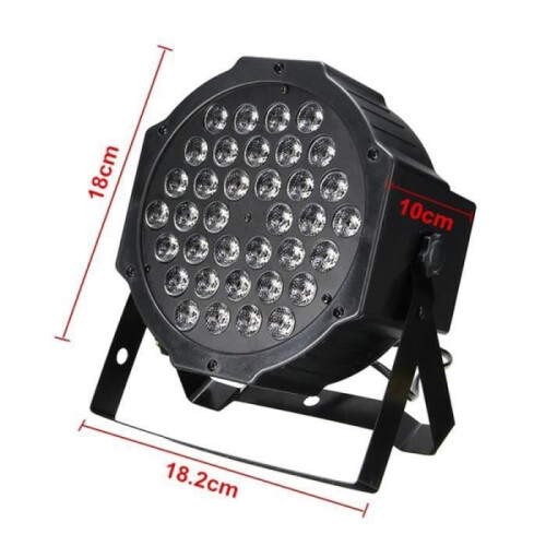 36 luci da palco a LED DMX512 per DJ, discoteca, feste con telecomando 1