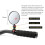 Espejo retrovisor para manillar de bicicleta - Negro 4