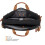 Τσάντα Laptop CoolBELL 15,6 ιντσών - Τσάντα Σχολείου - Καμβάς - Unisex - Μαύρη 2