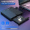 Masterizzatore DVD/CD esterno - MARCA - Portatile - USB 3.0 - 7 in 1 - Compatibile con Windows 10/8/7 2