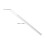 6Pcs Double-Sided Silver Metal Nail Files Nail Buffer with Pointed Tip 2
