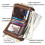 Portemonnee - Young Rich - Rundleer - RFID-antidiefstal - Multifunctioneel - Khaki 3