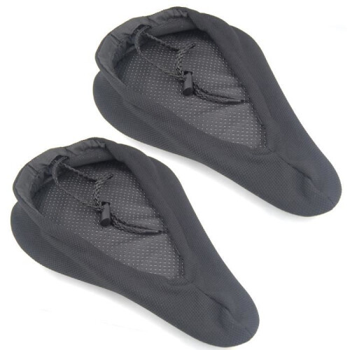 Κάλυμμα σέλας ποδηλάτου TRIXES Unisex με επίθεμα τζελ για επιπλέον άνεση - Μαύρο 2