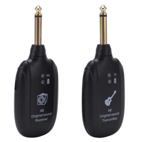 Kit de accesorios de micrófono recargable para sistema de guitarra inalámbrico TIP 2