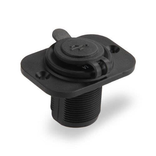 Adattatore per accendisigari da auto USB a 2 porte da 12 V 1