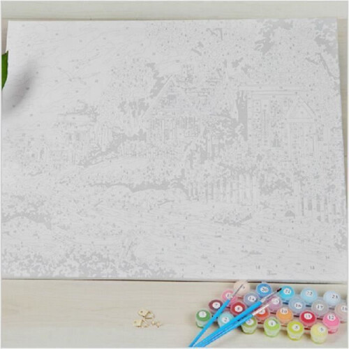 Πίνακας με αριθμούς - Στυλ 24 - Λιοντάρι - 40x50cm - Χωρίς πλαίσιο - Διακόσμηση τοίχου 1
