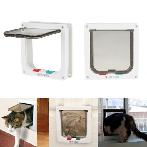 Cat Flap - Unspecified - Unspecified - White - Small - Indoor 1