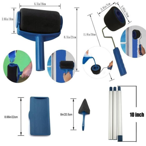 LCC 6-Piece Brush Set Easy to Use Durable 1