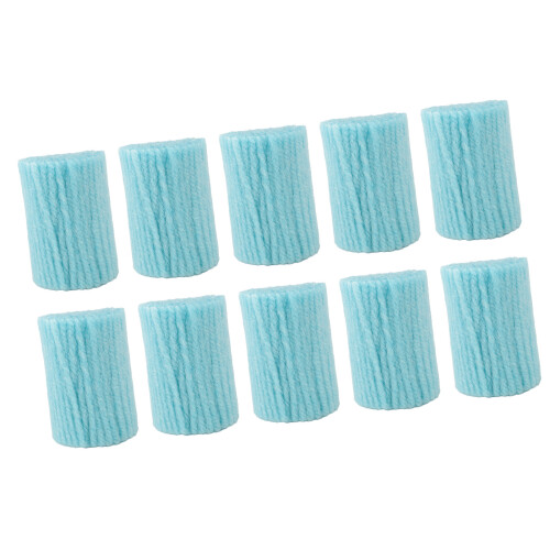 10 Rollen Latch-Hook-Garn - Einfarbiges Teppich-Set 1