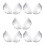 40Pcs Small Glass Bowls Stackable Clear Prep Bowls for Salad Dessert 1