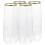 8Pcs Simple Elegant Flutes for Home and Events 1