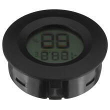 3Pcs Indoor Digital Temperature Humidity Meter Hygrometer Black