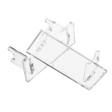 10Pcs Portable Acrylic Shaving Tool Organizer Bathroom Razor Stand